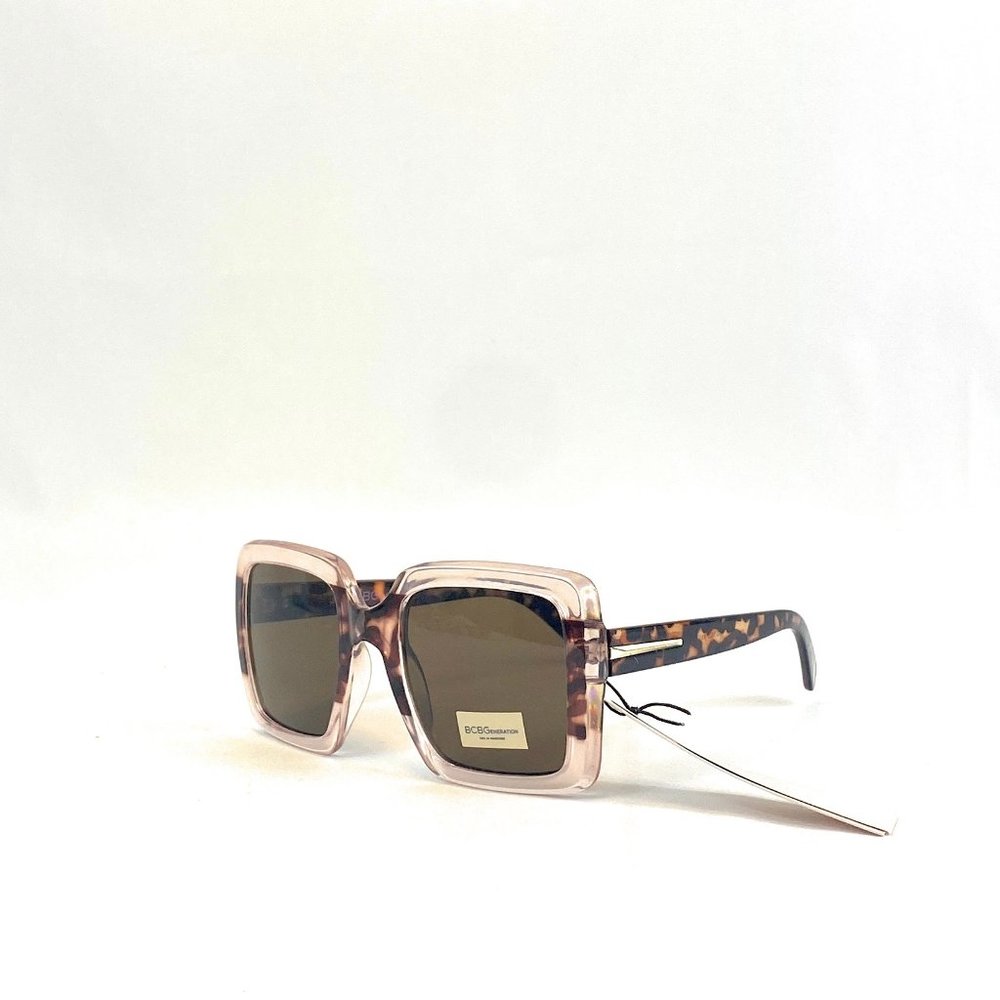 BCBG Square Tortoise Shell Sunglasses